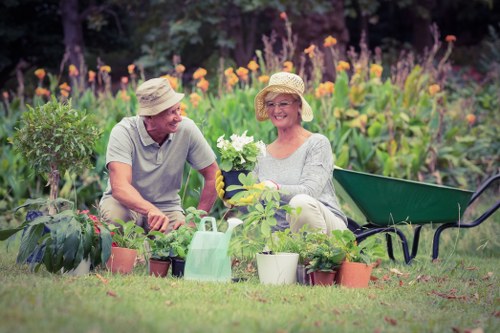 Invoice and payment details for gardening work